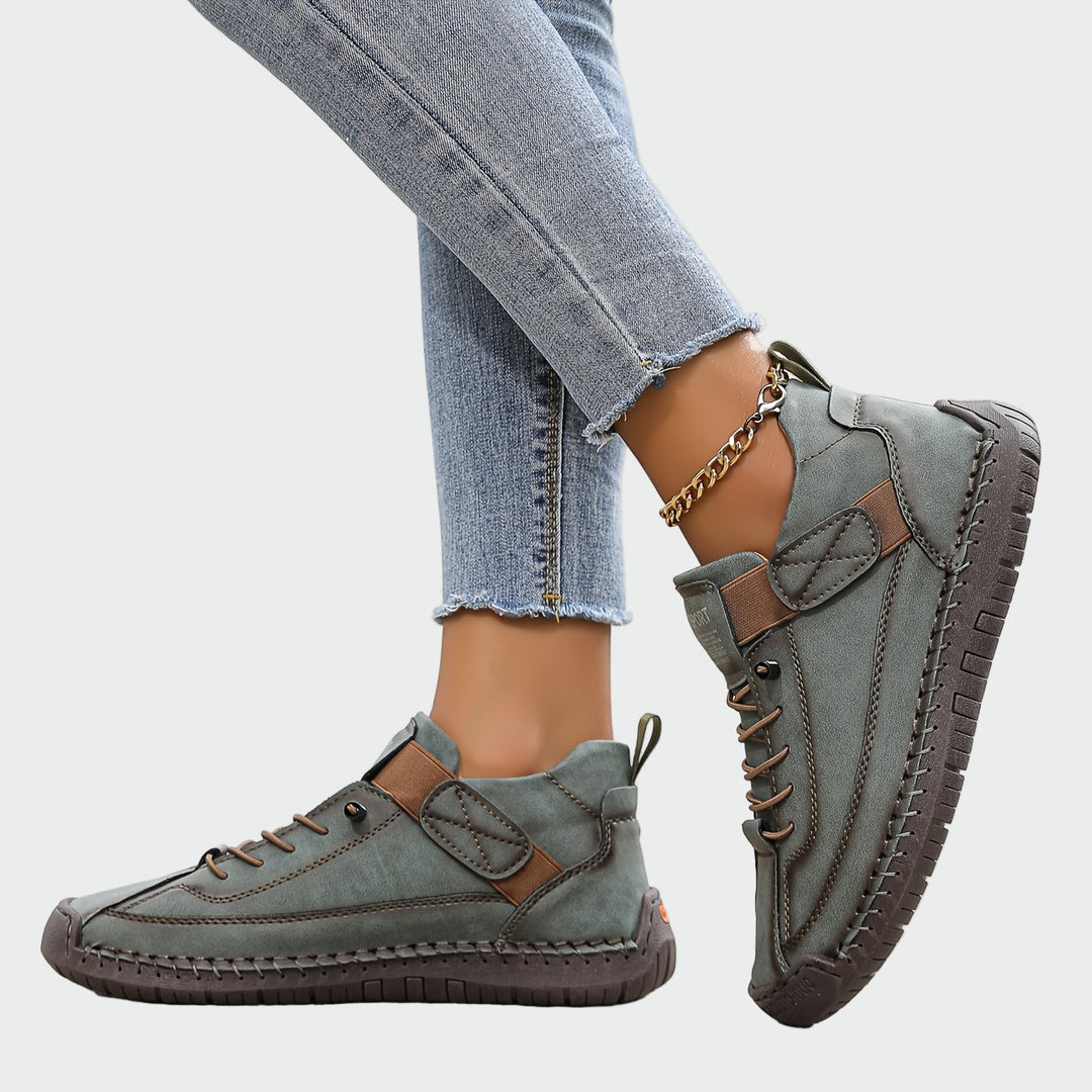 Botines ortopédicos de cuero