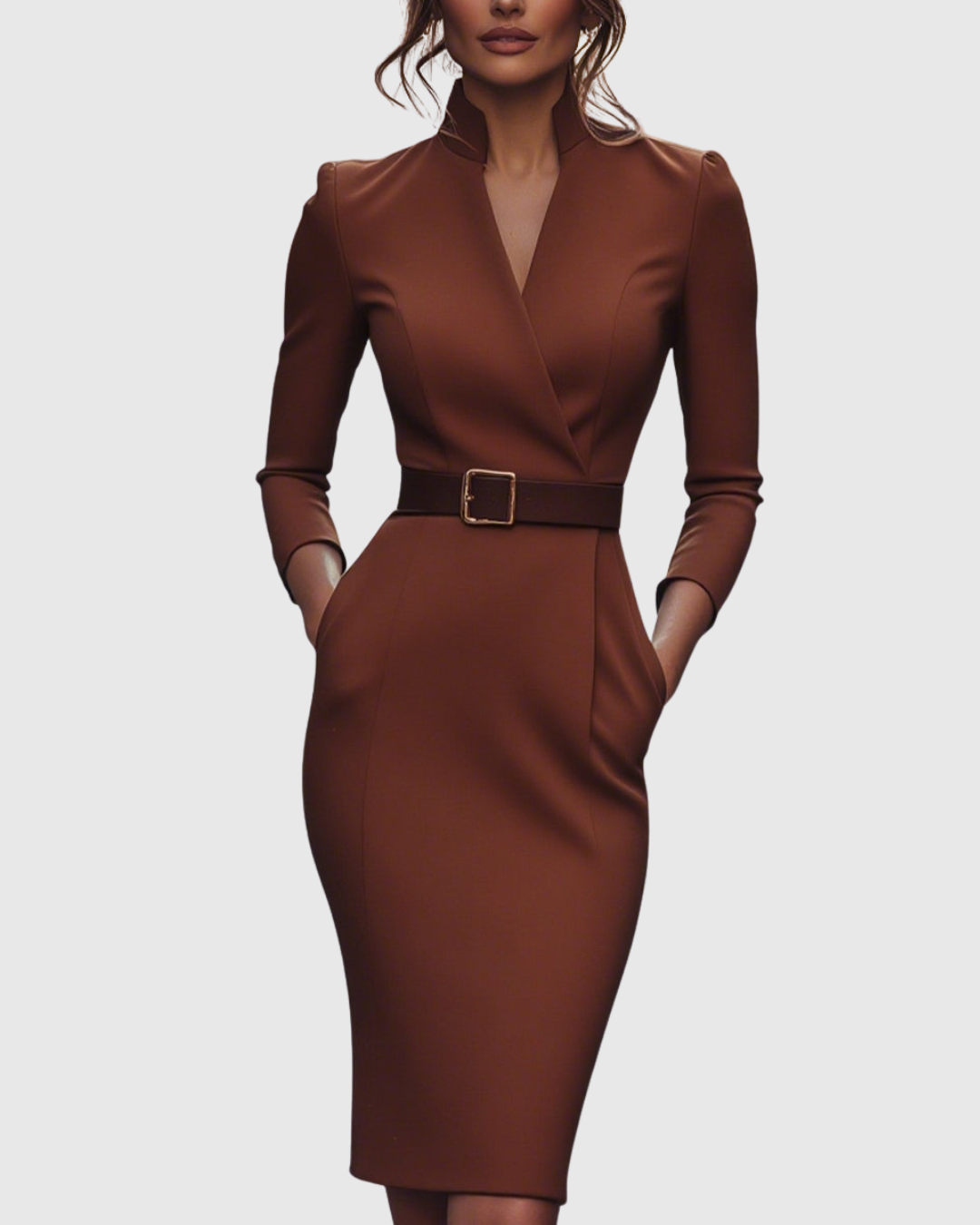Rosabel | Vestido Midi Refinado