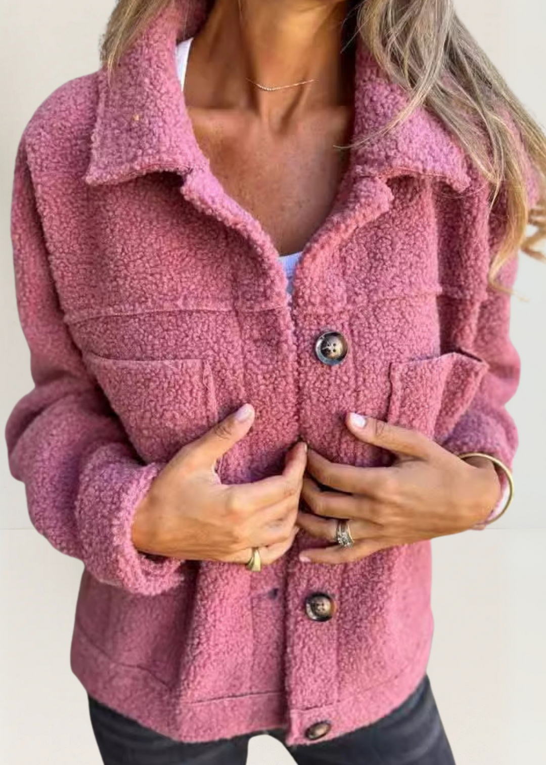 Julie | Chaqueta de Estilo Suave y Cómodo