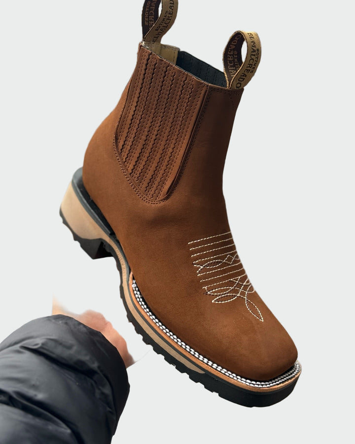 botas de vaquero de cuero