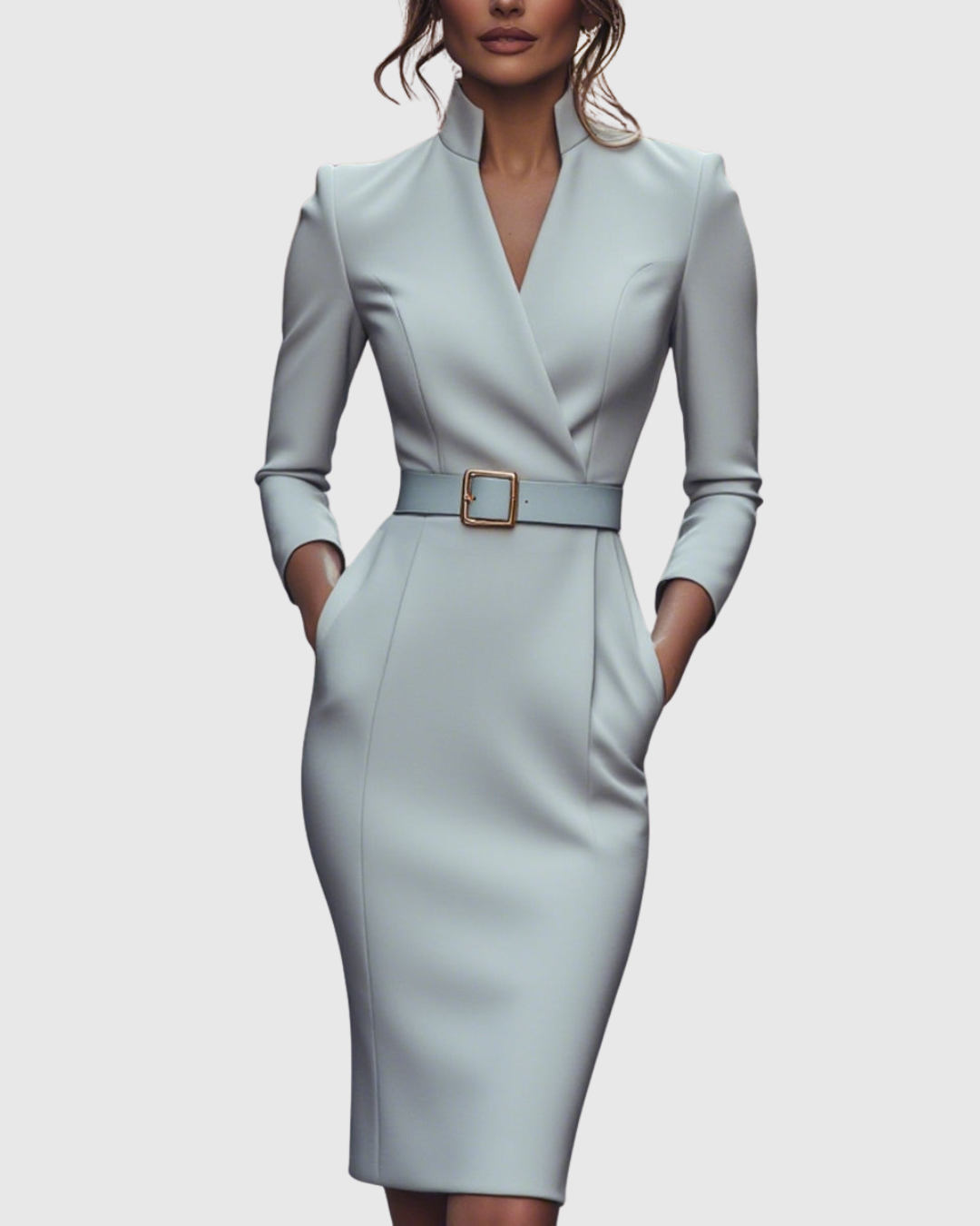 Rosabel | Vestido Midi Refinado