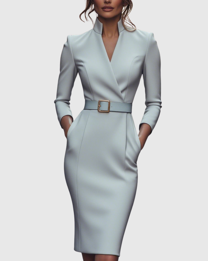 Rosabel | Vestido Midi Refinado