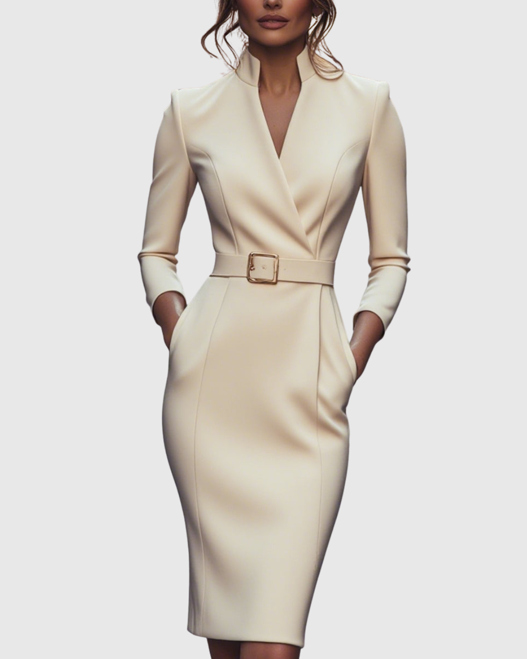 Rosabel | Vestido Midi Refinado