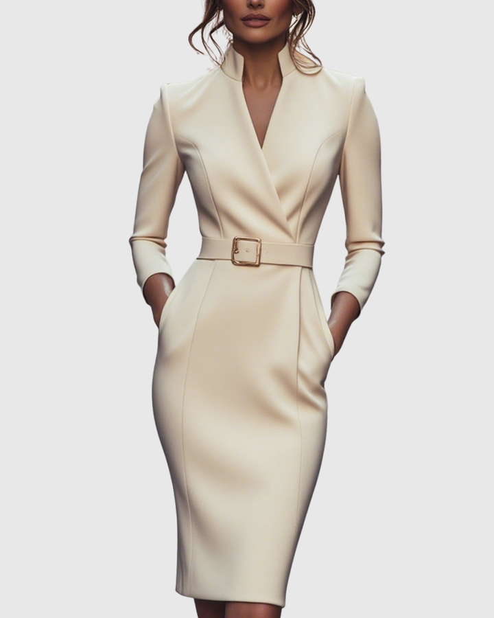 Rosabel | Vestido Midi Refinado