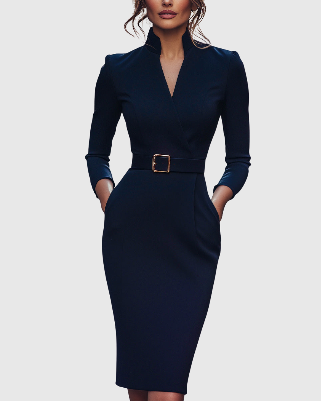 Rosabel | Vestido Midi Refinado