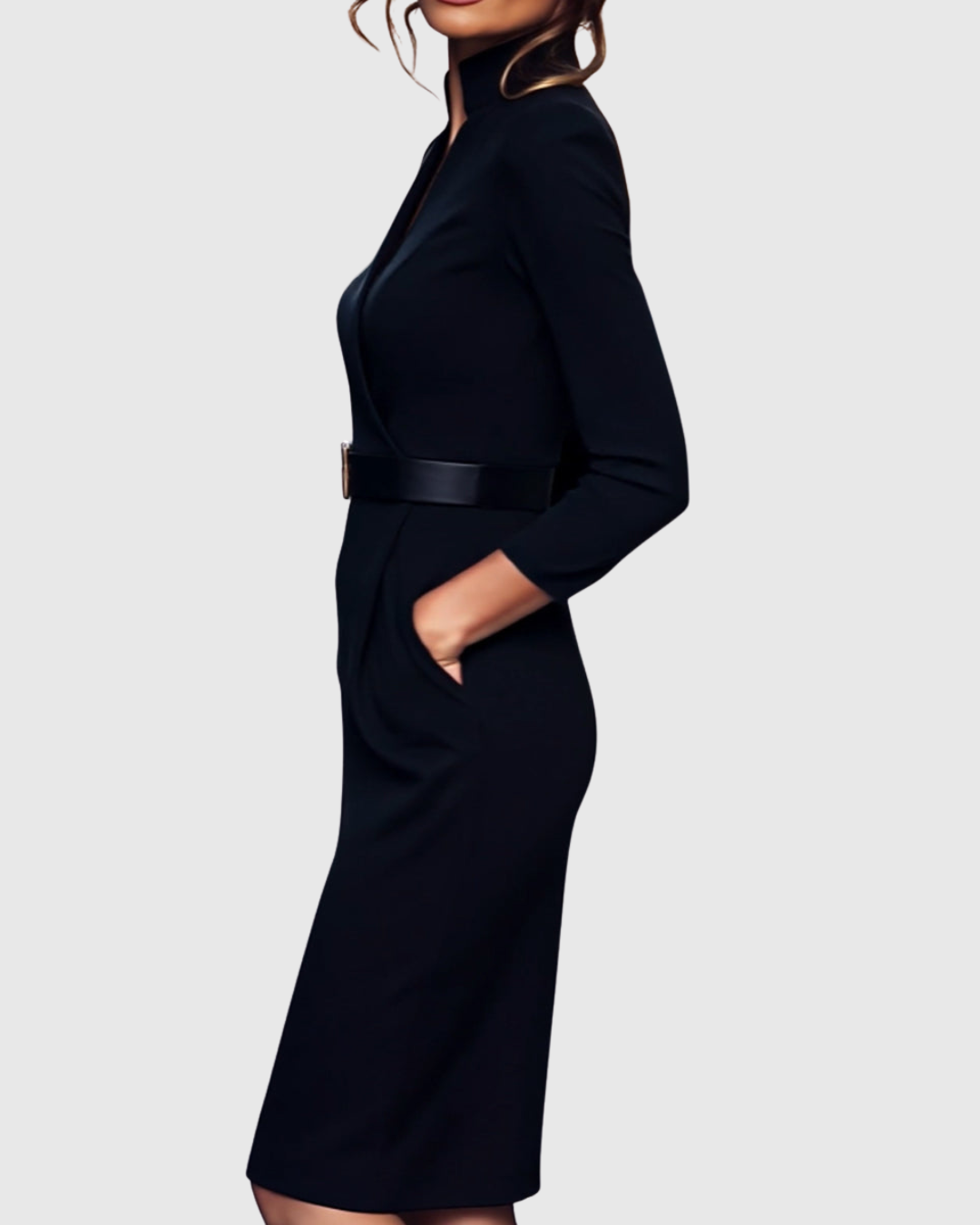 Rosabel | Vestido Midi Refinado