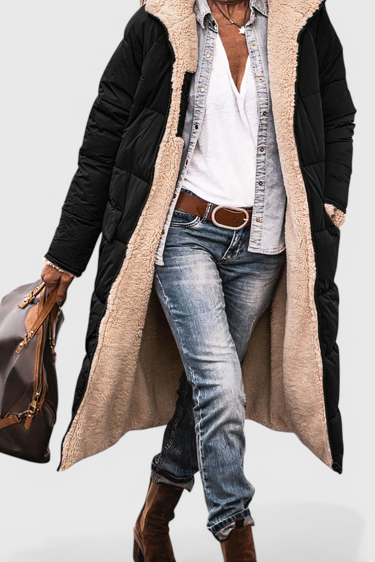 Blanca | Diaria Parka Suave y Acolchada para Comodidad