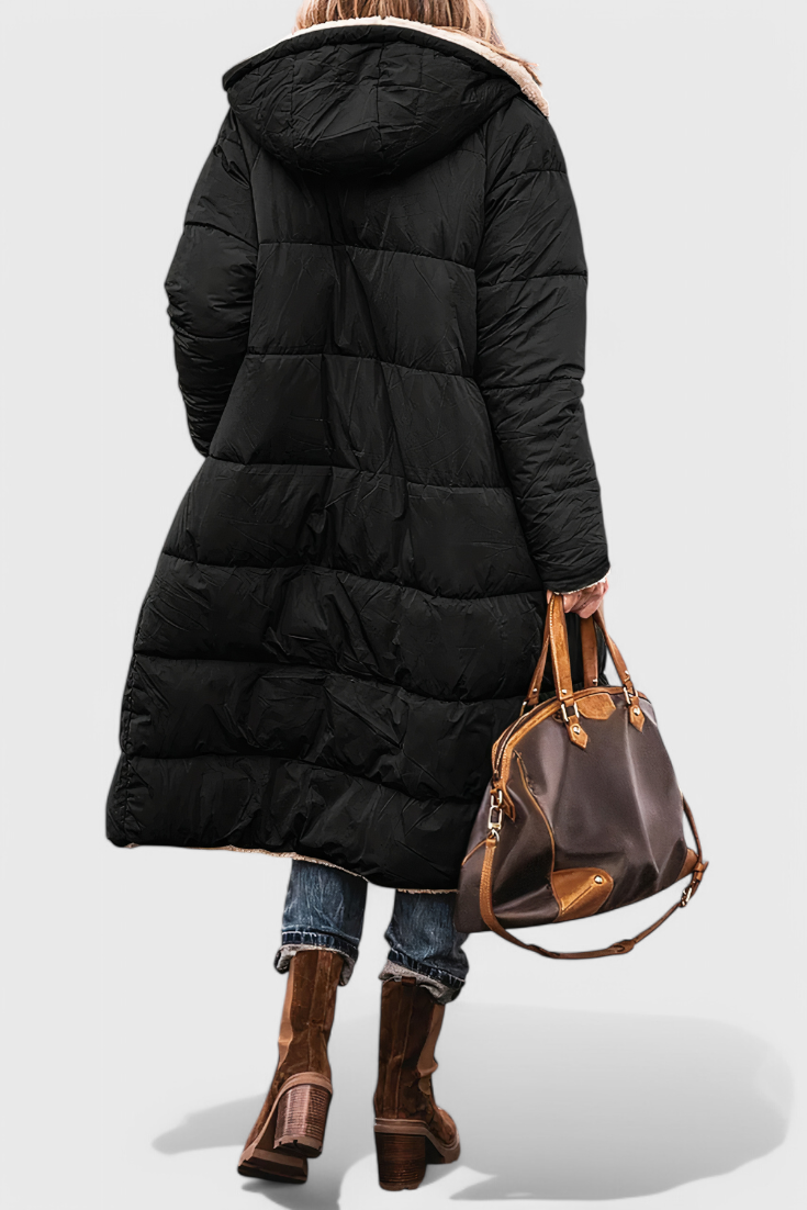Blanca | Diaria Parka Suave y Acolchada para Comodidad