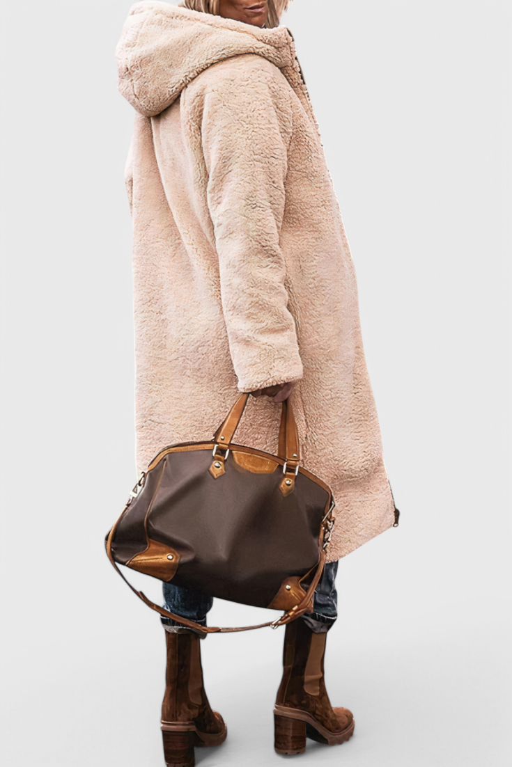 Blanca | Diaria Parka Suave y Acolchada para Comodidad