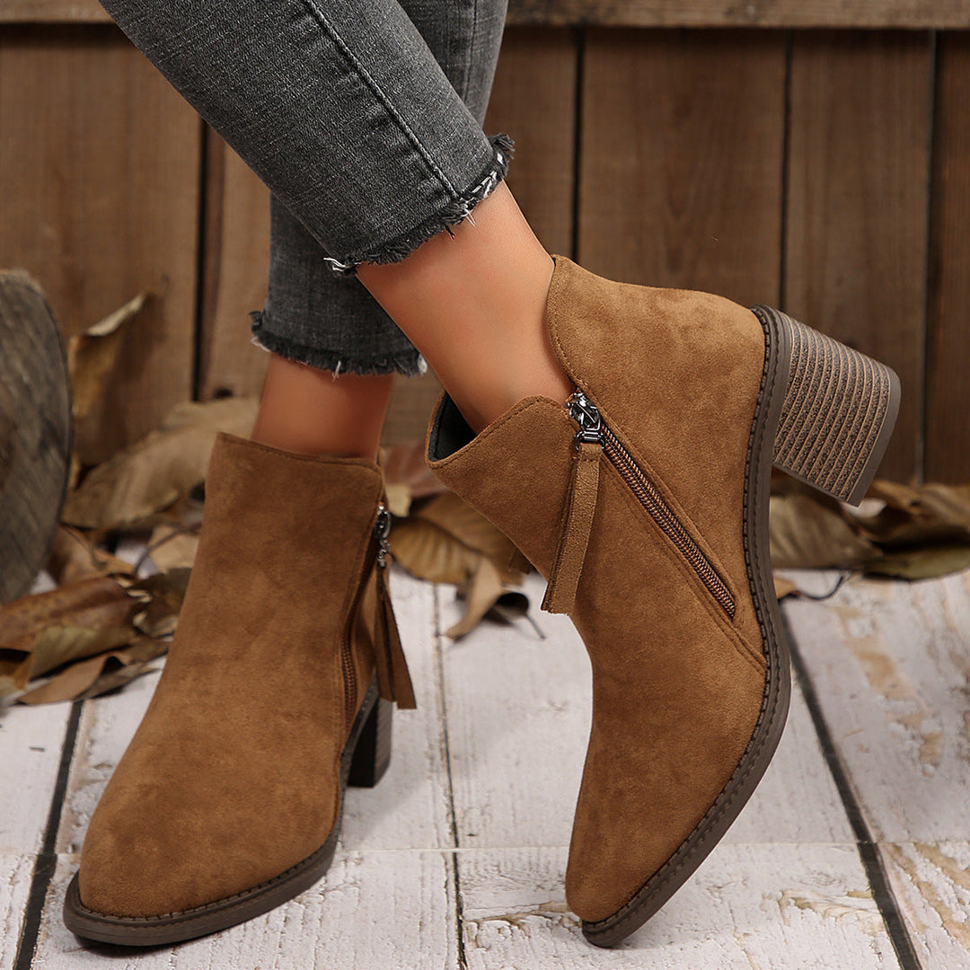 Alicia | Botines de ante