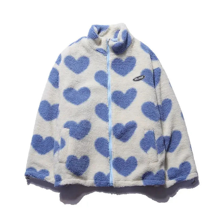 Camila | Chaqueta reversible con corazones