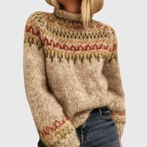 Auralisse | Suéter casual de mezcla de lana