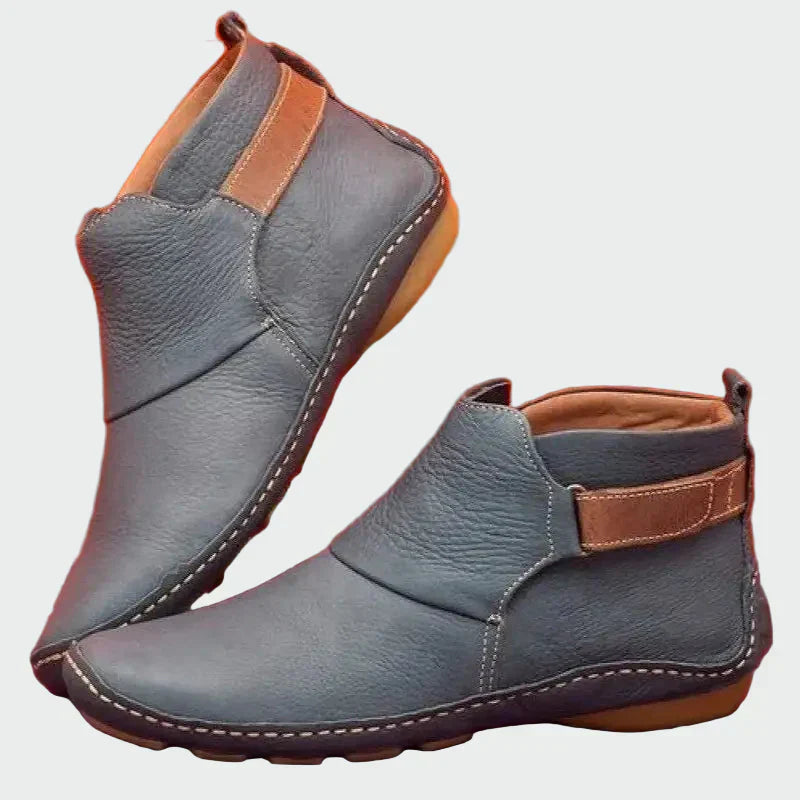 Botas ortopédicas de cuero