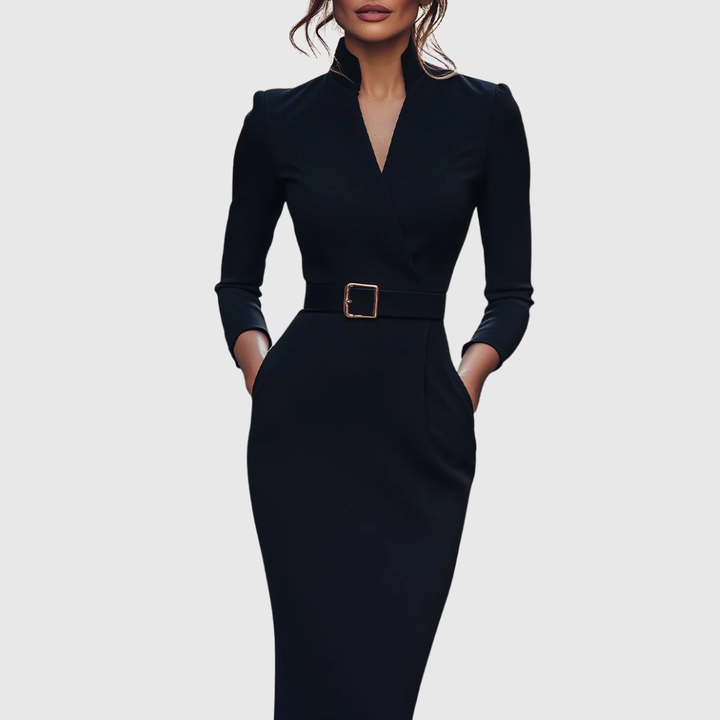 Rosabel | Vestido Midi Refinado
