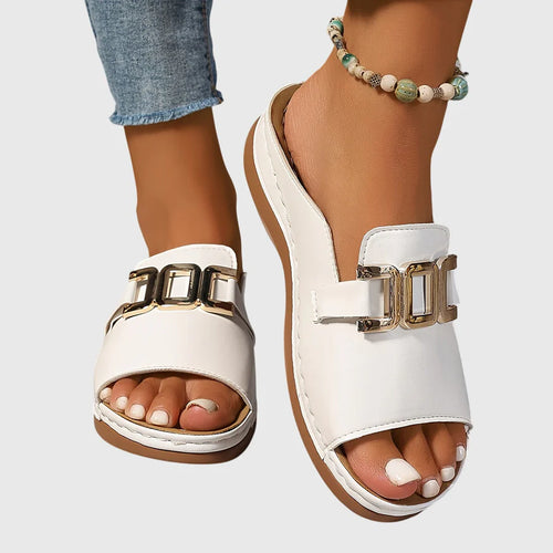 SIENNA | COMFY BUCKLE SANDALS