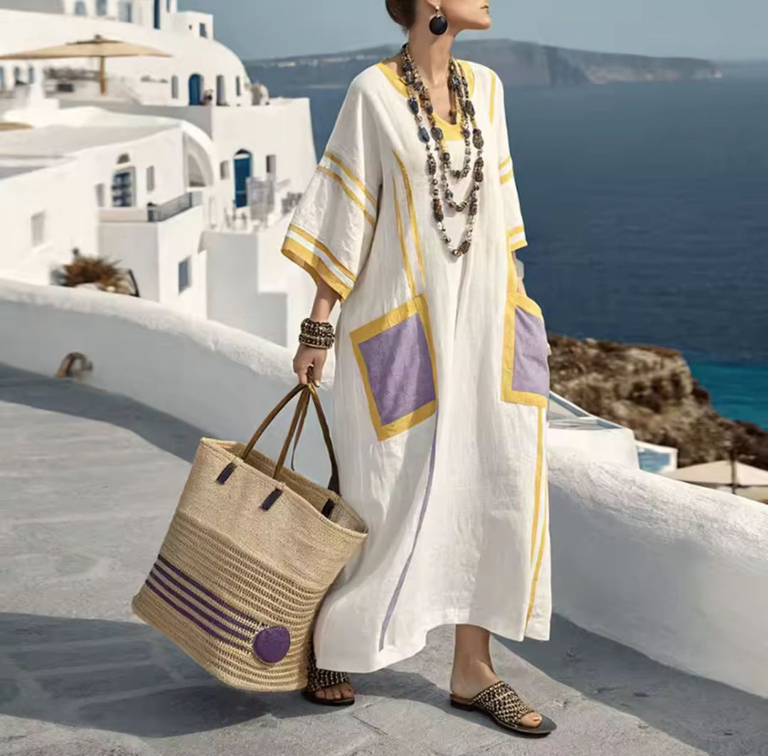 Elegante Mary | Vestido Largo para un Look Veraniego con Estilo